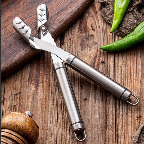 Rustfritt stål Chili Corer Peppers Seed Remover