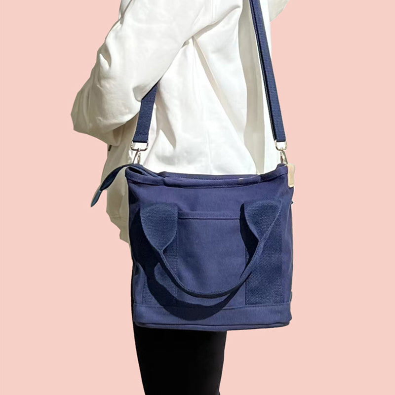 Multi-Pocket Handbag