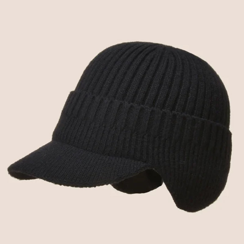 Outdoor Riding Elastic Warm Ear Protection Knitted Hat