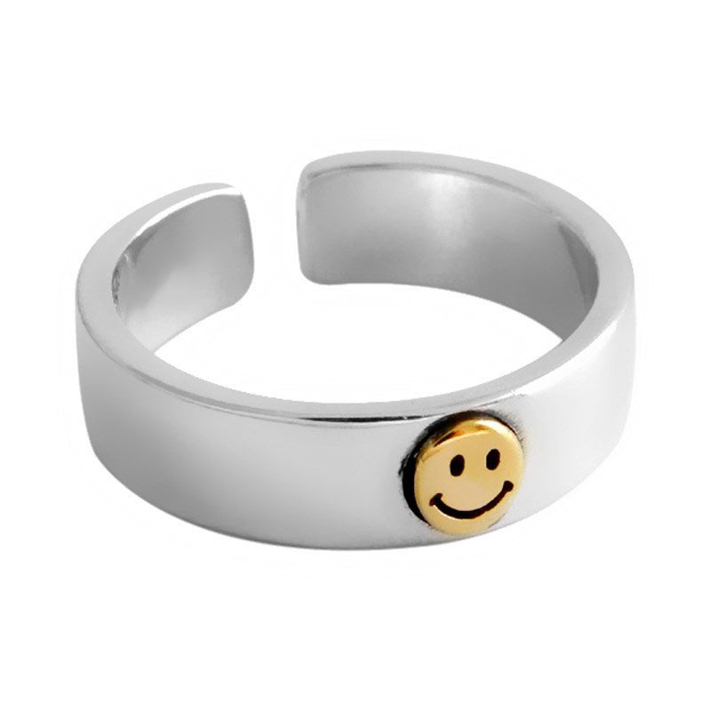 Smilefjes åpen ring