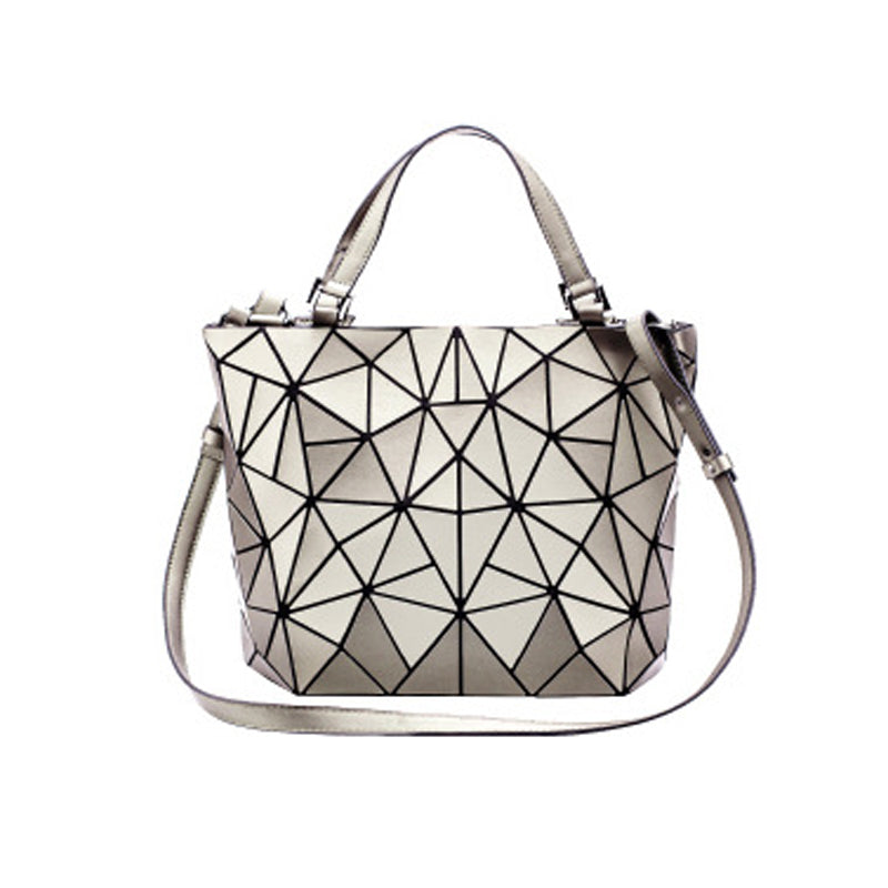 Diamond bucket bag