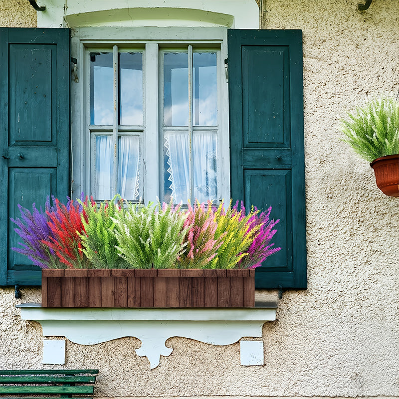 Utendørs kunstige lavendelblomster