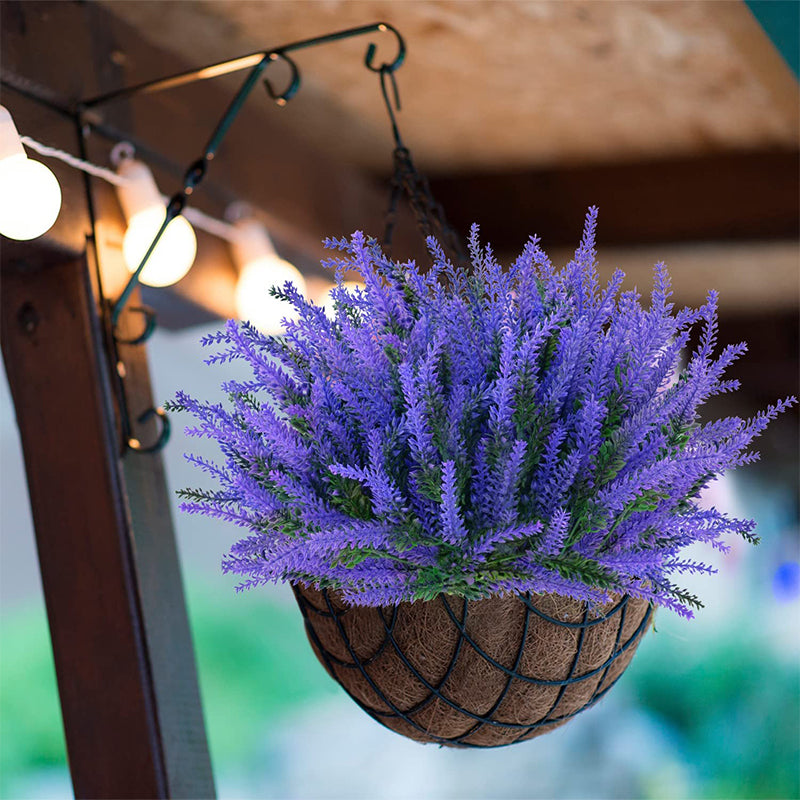 Utendørs kunstige lavendelblomster