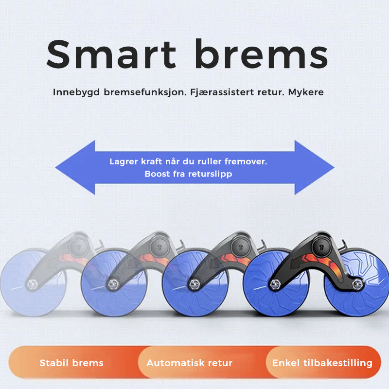 Automatisk rebound abdominal hjul