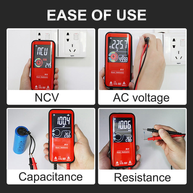 Digitalt multimeter for generell bruk