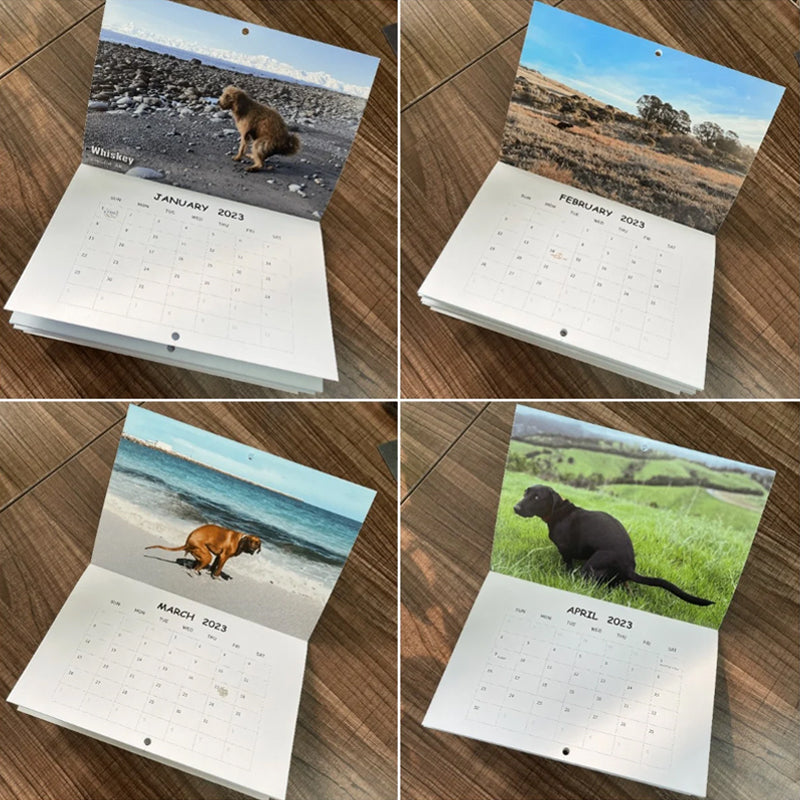 Pooping Pooches Hundekalender