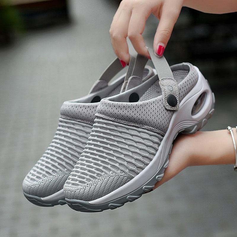 Women's Breathable Casual Air Cushion Slip-on Shoes