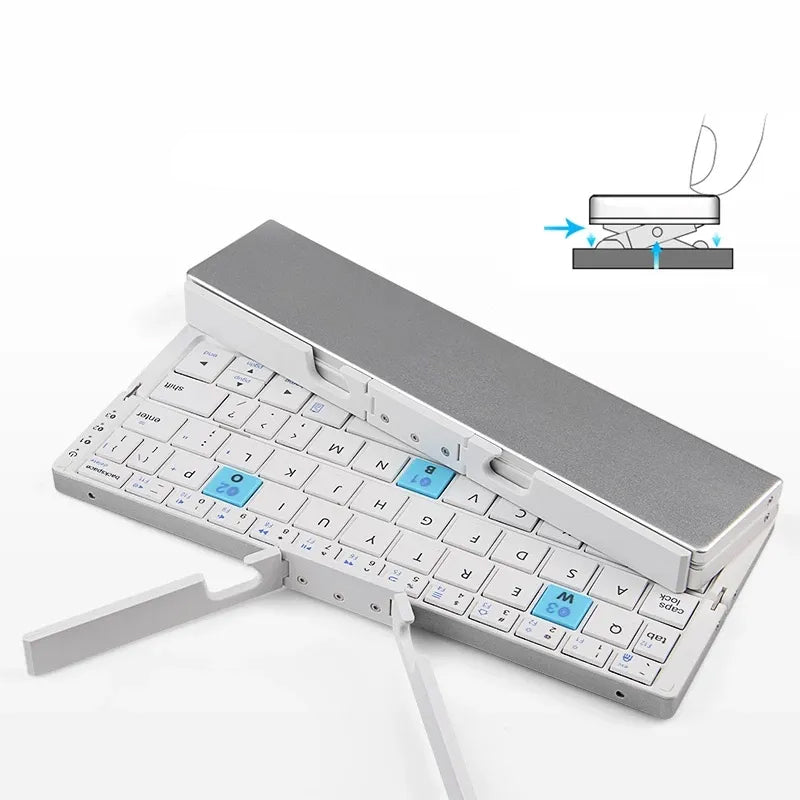 Bluetooth sammenleggbart tastatur