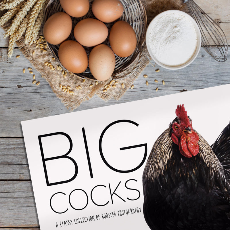 Big Cocks 2024 Veggkalender - En stilig samling av hanebilder