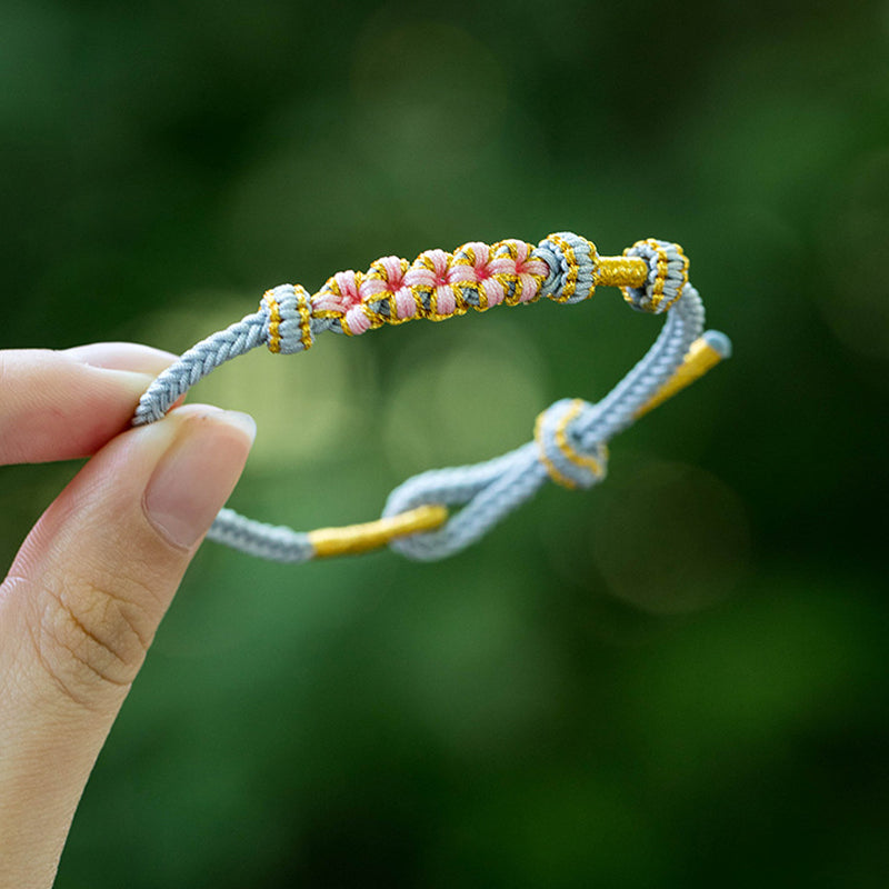 Peach Blossom Knot Armbånd