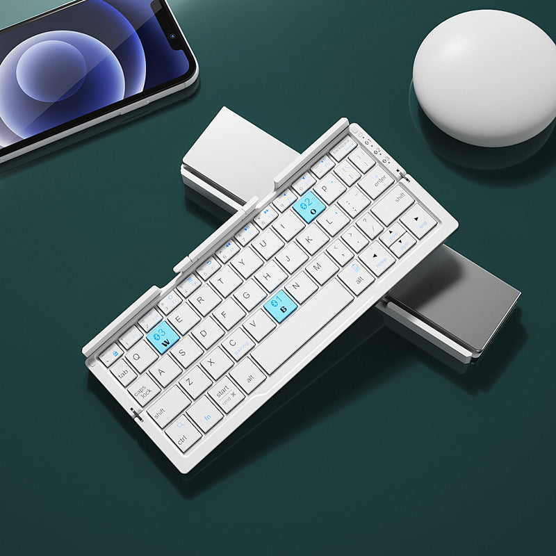 Bluetooth sammenleggbart tastatur