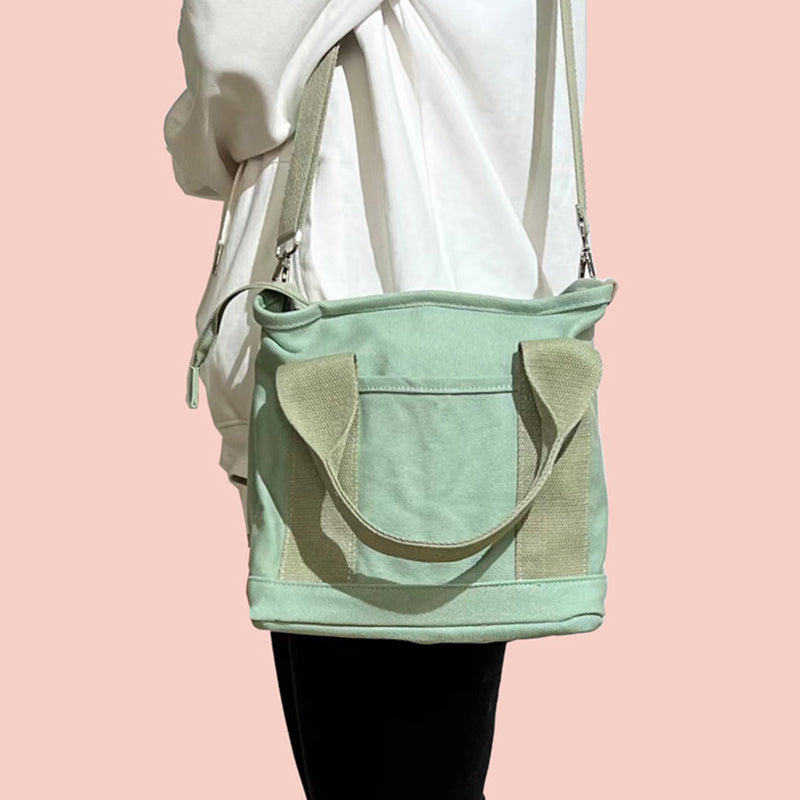 Multi-Pocket Handbag