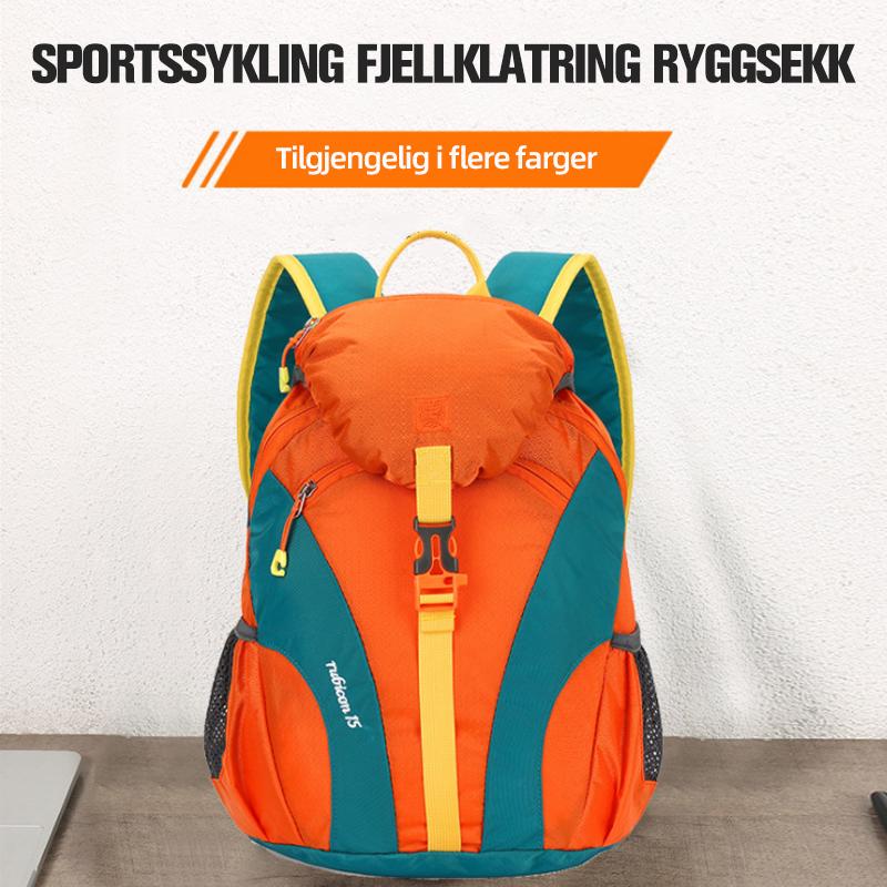 Nylon Fargerik Sportsreise-Ryggsekk