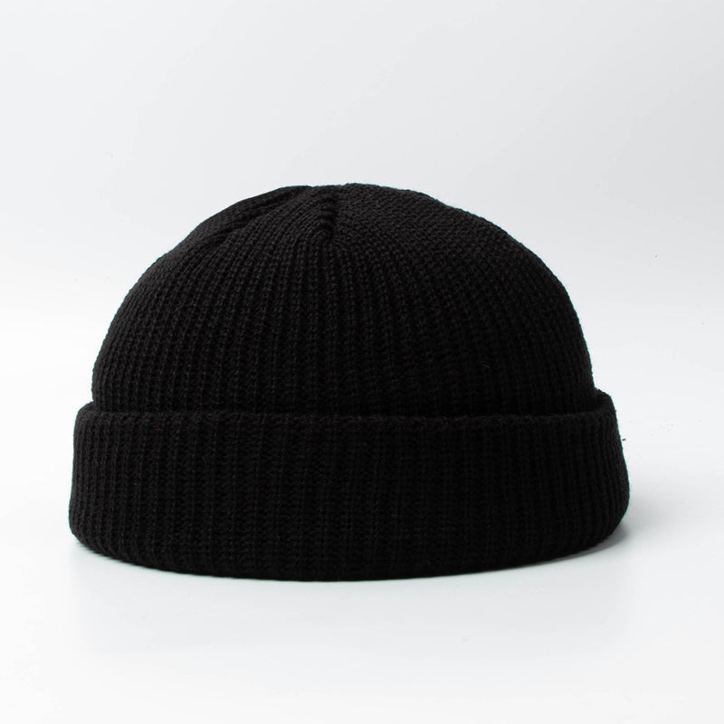 Warm wool knitted hat