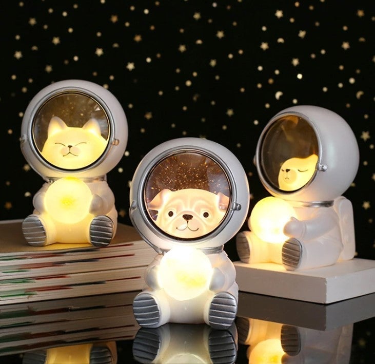 Astronaut LED nattlampe