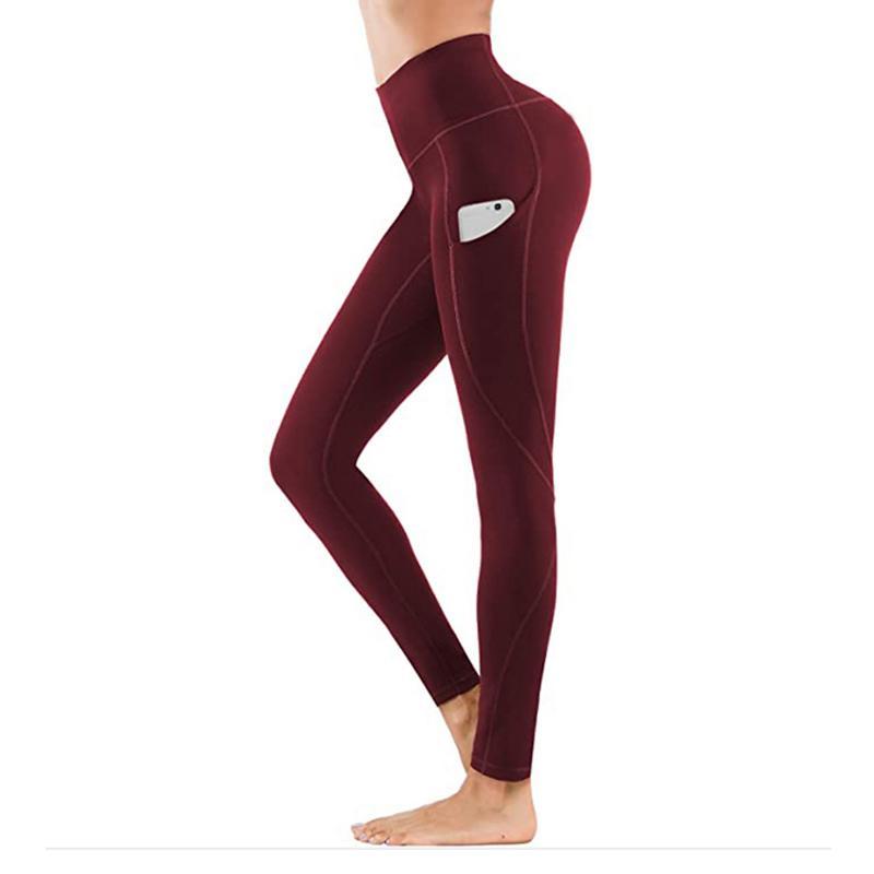 Leggings med høy midje og stretch