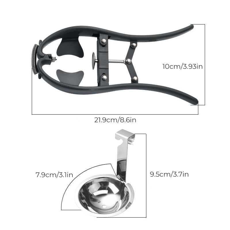 Multifunksjonell 2-i-1 eggeåpner - Superfantastisk eggpiskeverktøy