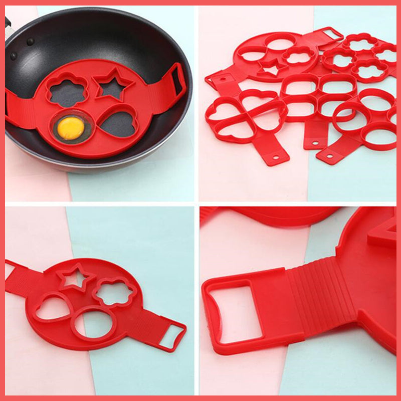 Hirundo non-stick silikon pannekake mold ring