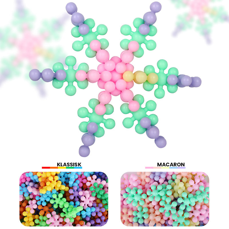 Sammenlåsende Byggeklosser av Solid Plast