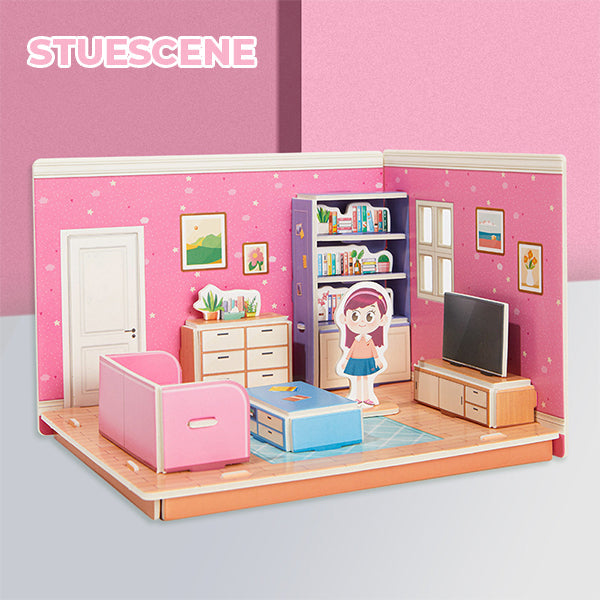 Sank 3D Stereo Room Puzzle