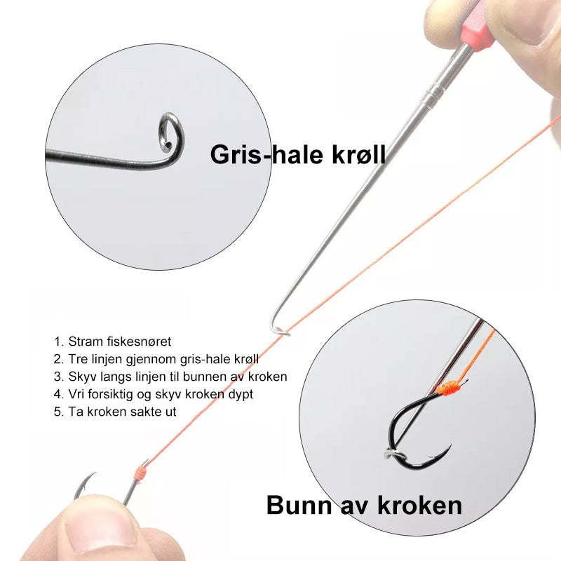 3 i 1 Fiske Multiverktøy