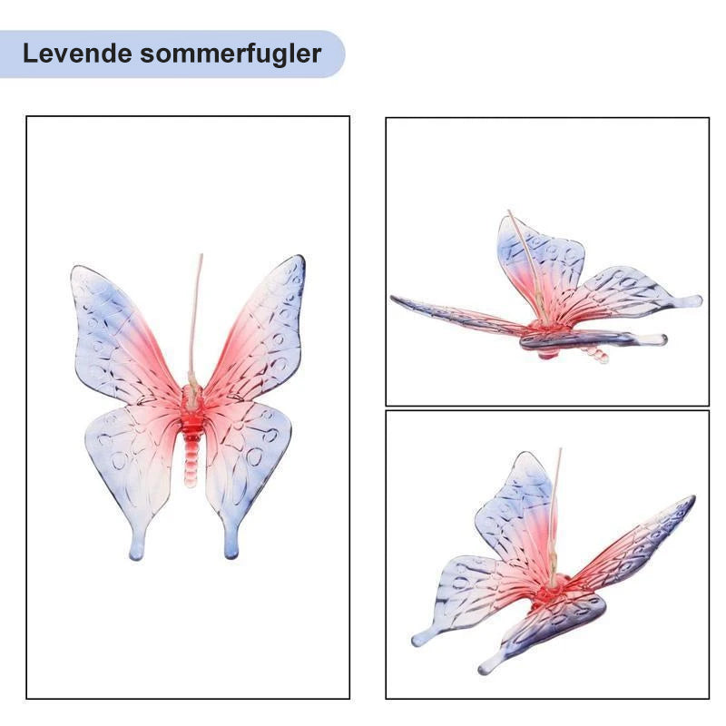 Soldrevet sommerfugllys