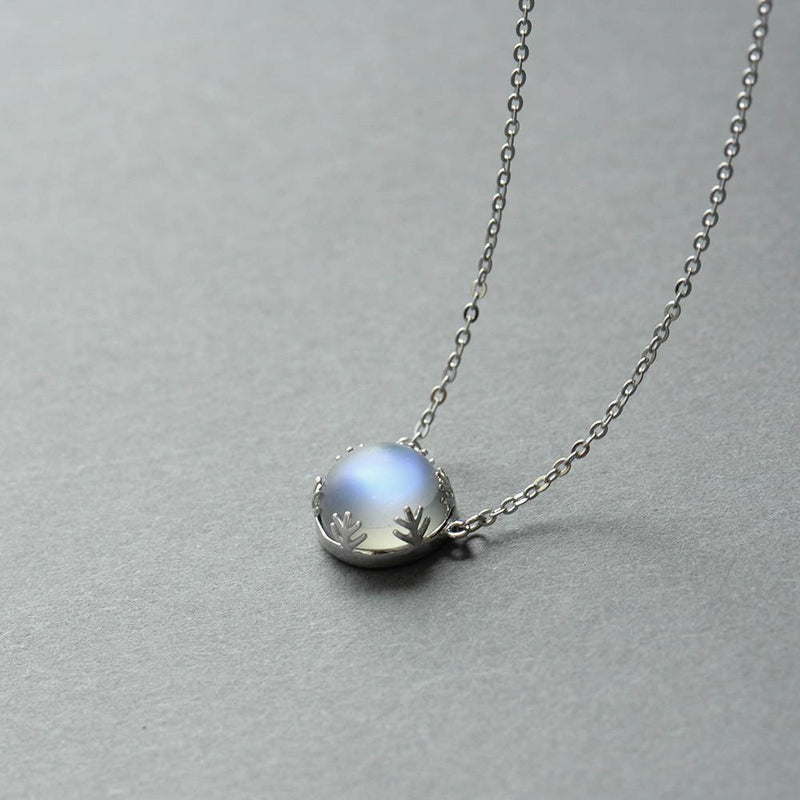 Aurore Borealis Silver Necklace