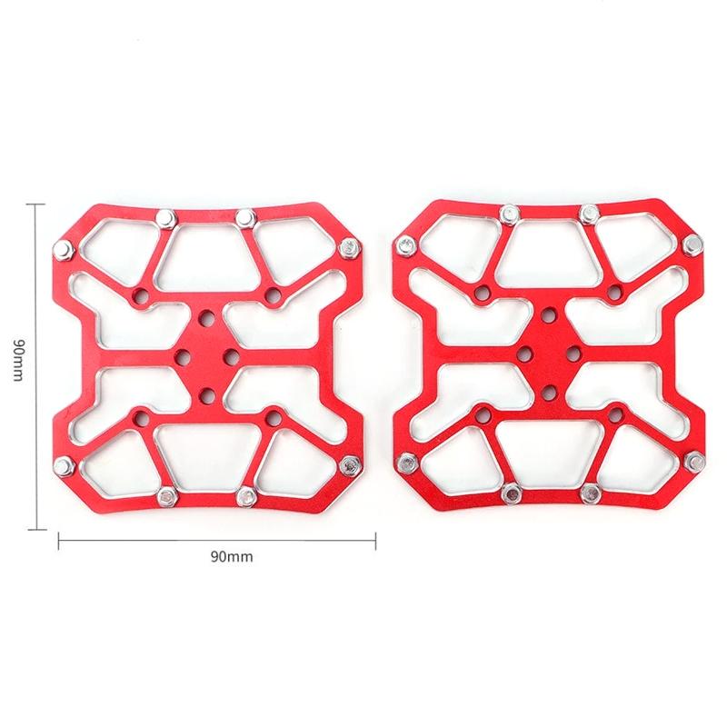 Aluminiumslegering klippløs pedalplattformadaptere