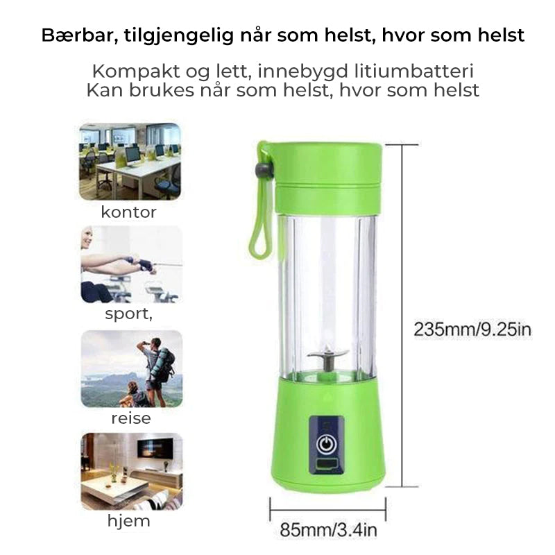 Bærbar USB elektrisk juicemaskin