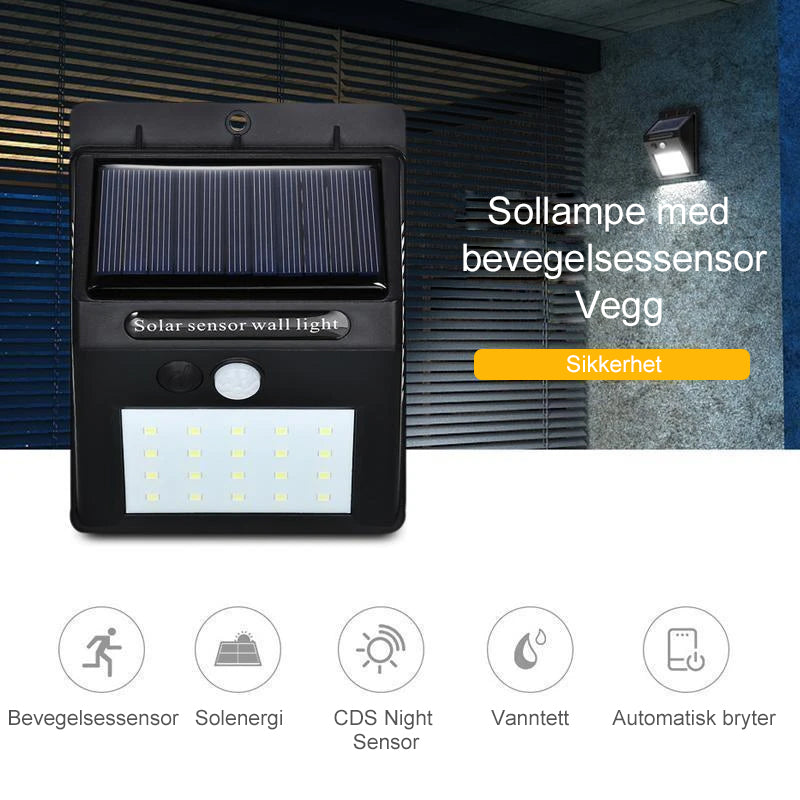 Utendørs LED Sollamper