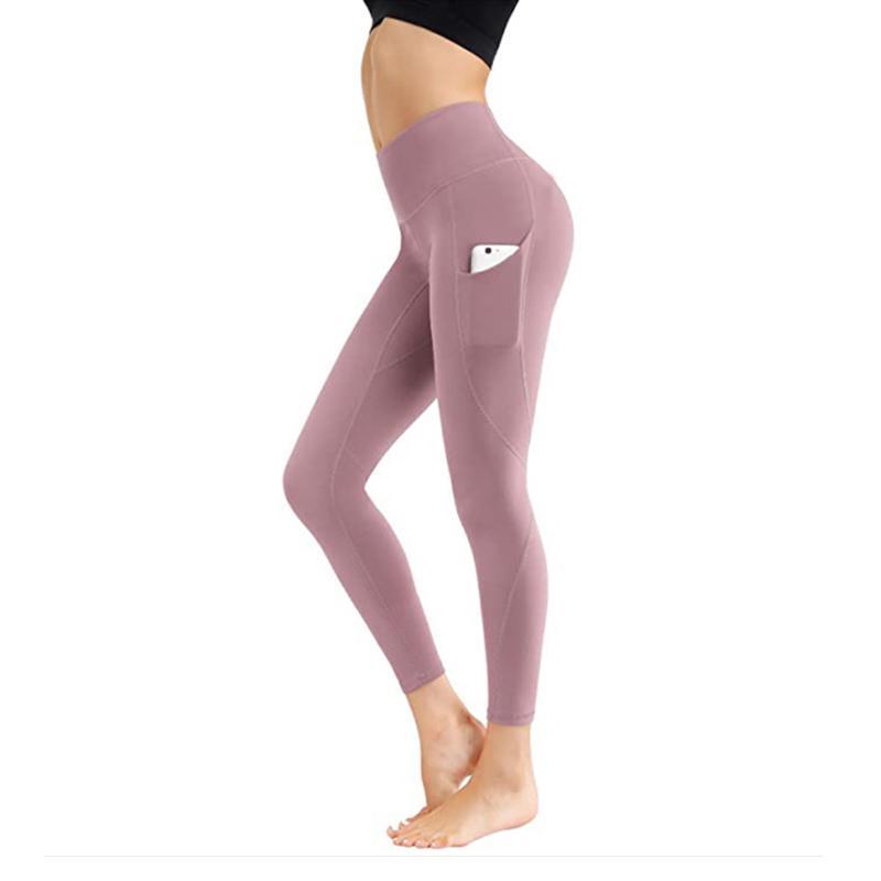 Leggings med høy midje og stretch