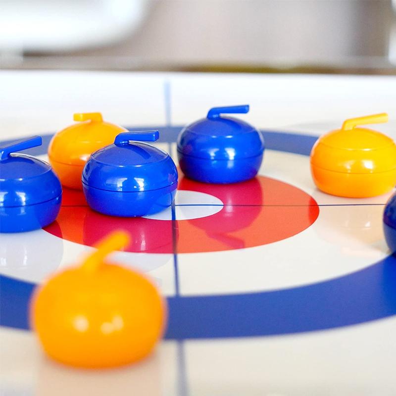 Curlingspill på bord