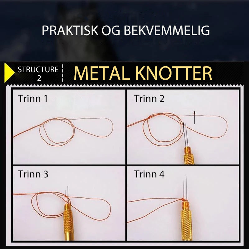 Rask fiskeknutebindingsverktøy ( 🔥Kjøp 2, -10% )