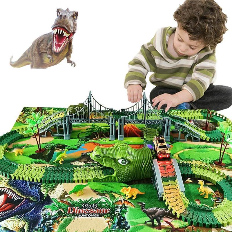 The Super-cool Dinosaur Race Track