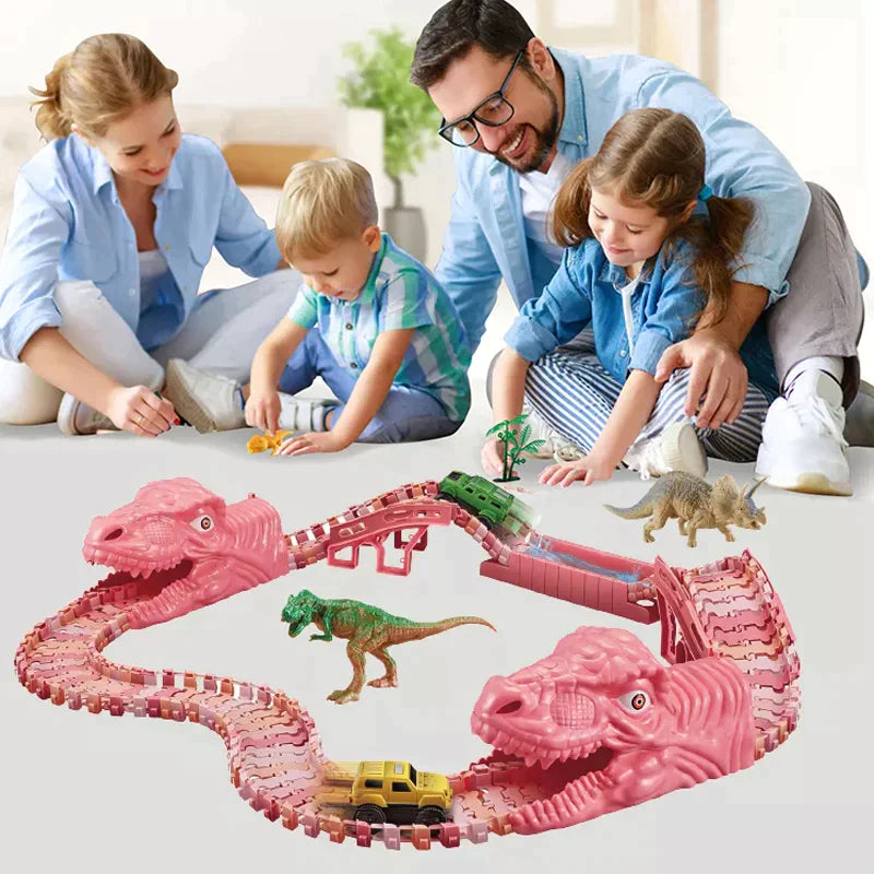 The Super-cool Dinosaur Race Track