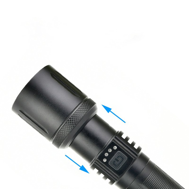 Outdoor Ultra-bright Laser Waterproof Flashlight