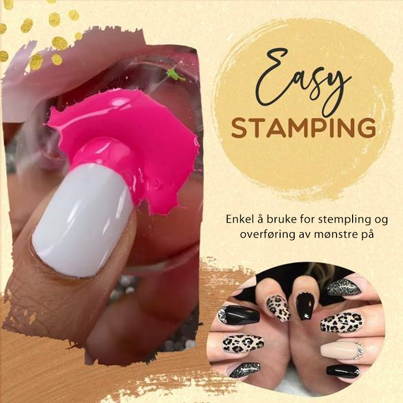 Nail Art Stemplingssett