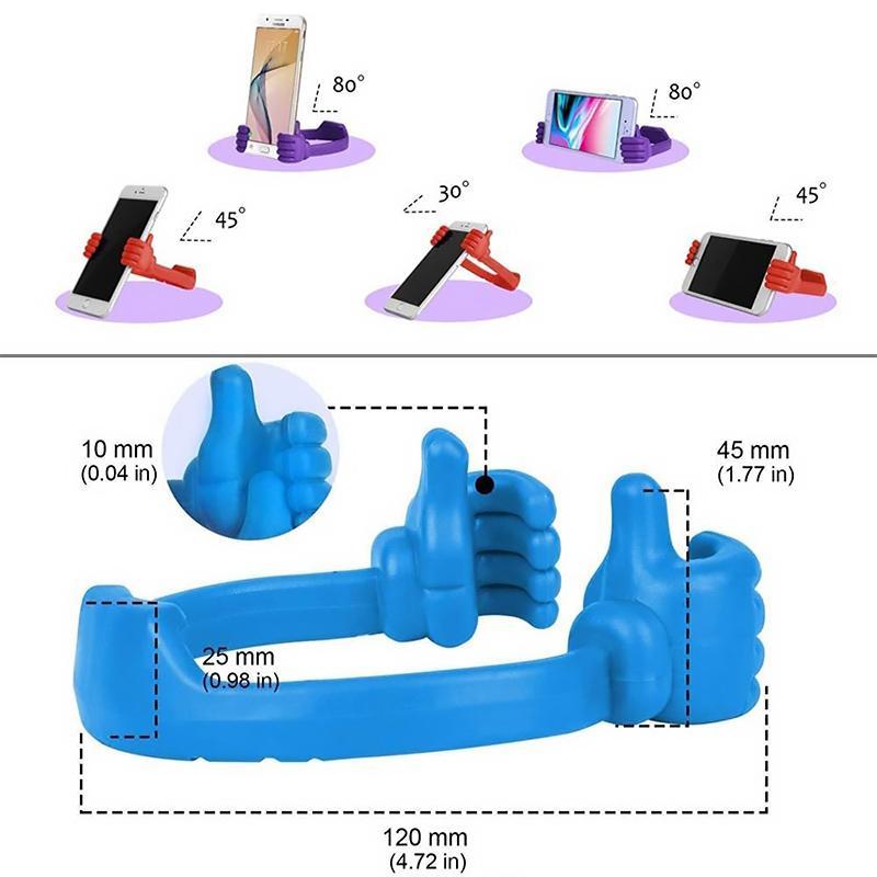 Mobilholder med tommel opp design