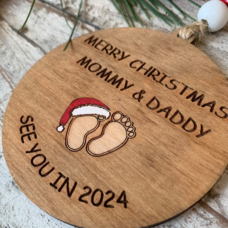 Vi sees i 2024 Juletre Ornament