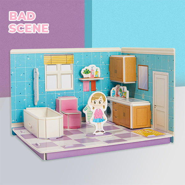 Sank 3D Stereo Room Puzzle