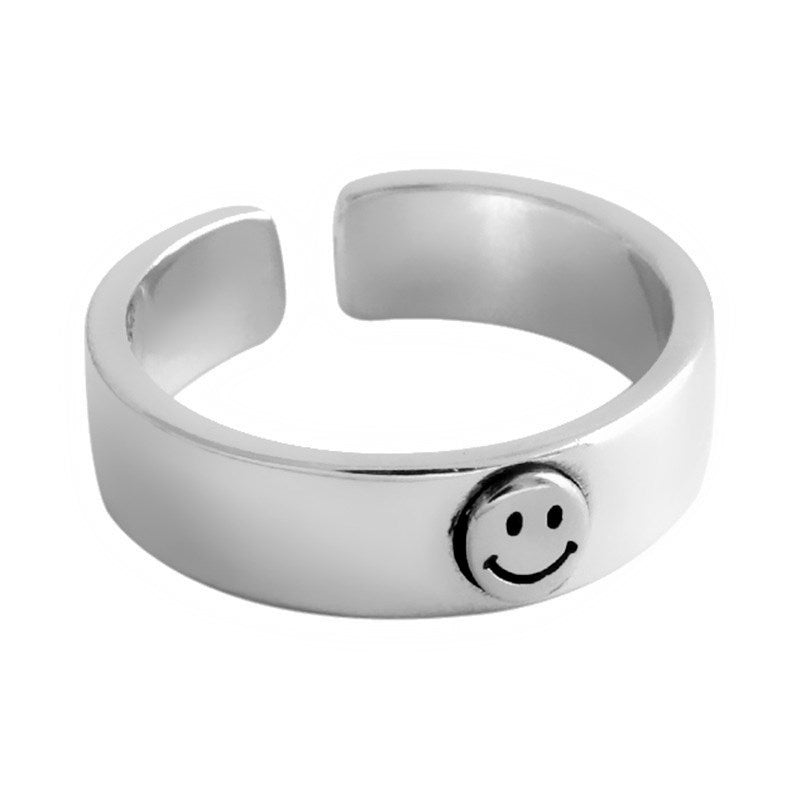 Smilefjes åpen ring