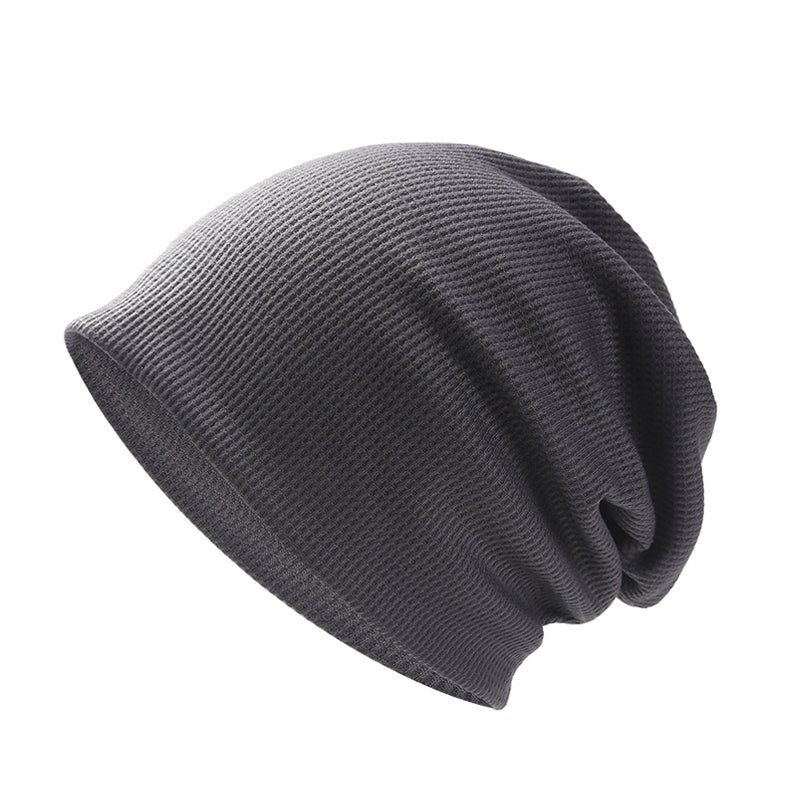 Fleece warm autumn winter pullover cap