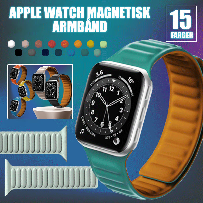 Apple-klokke magnetisk armbåndsrem