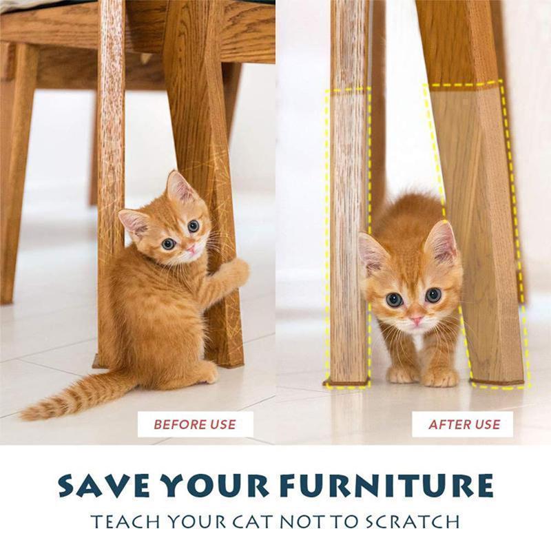 Cats Scratch-Resistant Furniture Protection Tape (2 Pieces)