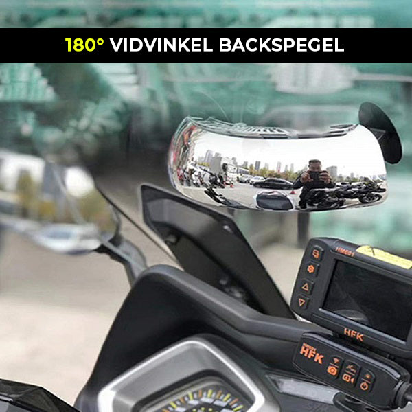 180° sikkerhetsspeil for motorsykkel