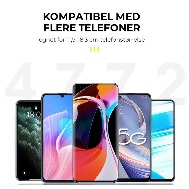 Elektrisk mobiltelefonholder