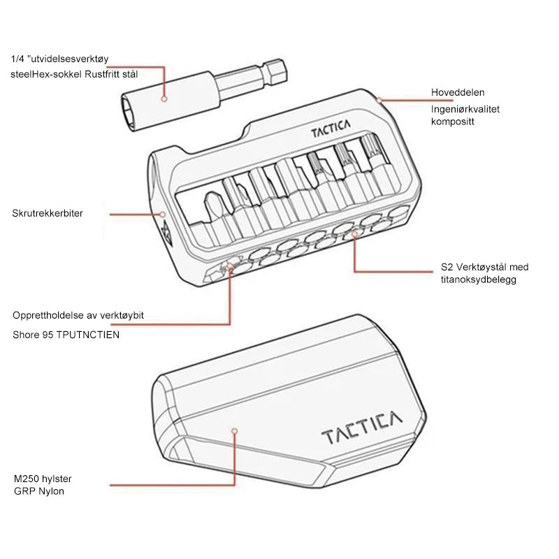 M250 Hex Drive Toolkit