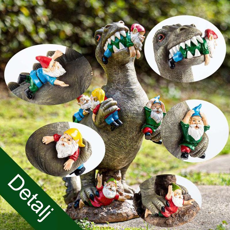 Dinosaur dwarf ornaments