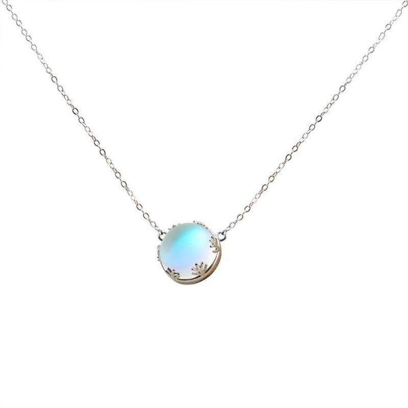 Aurore Borealis Silver Necklace