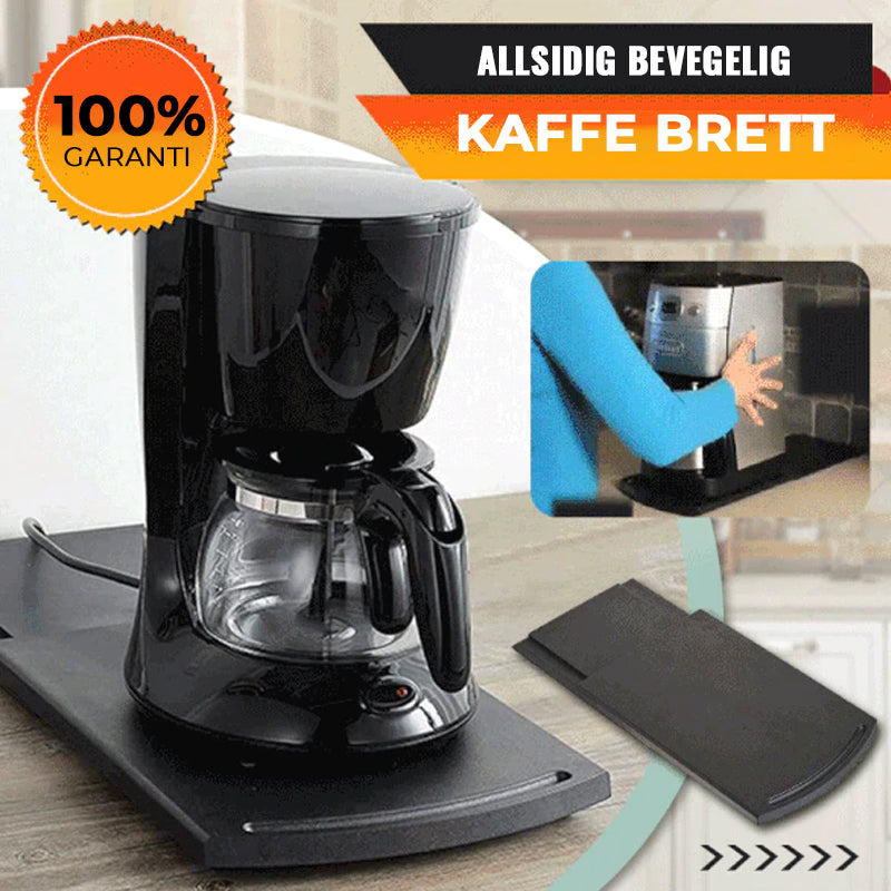 Allsidig bevegelig kaffebrett